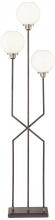 Pacific Coast Lighting 85-10036-78 - THREE OFF SET FROSTED GLOBES FLOOR LAMP