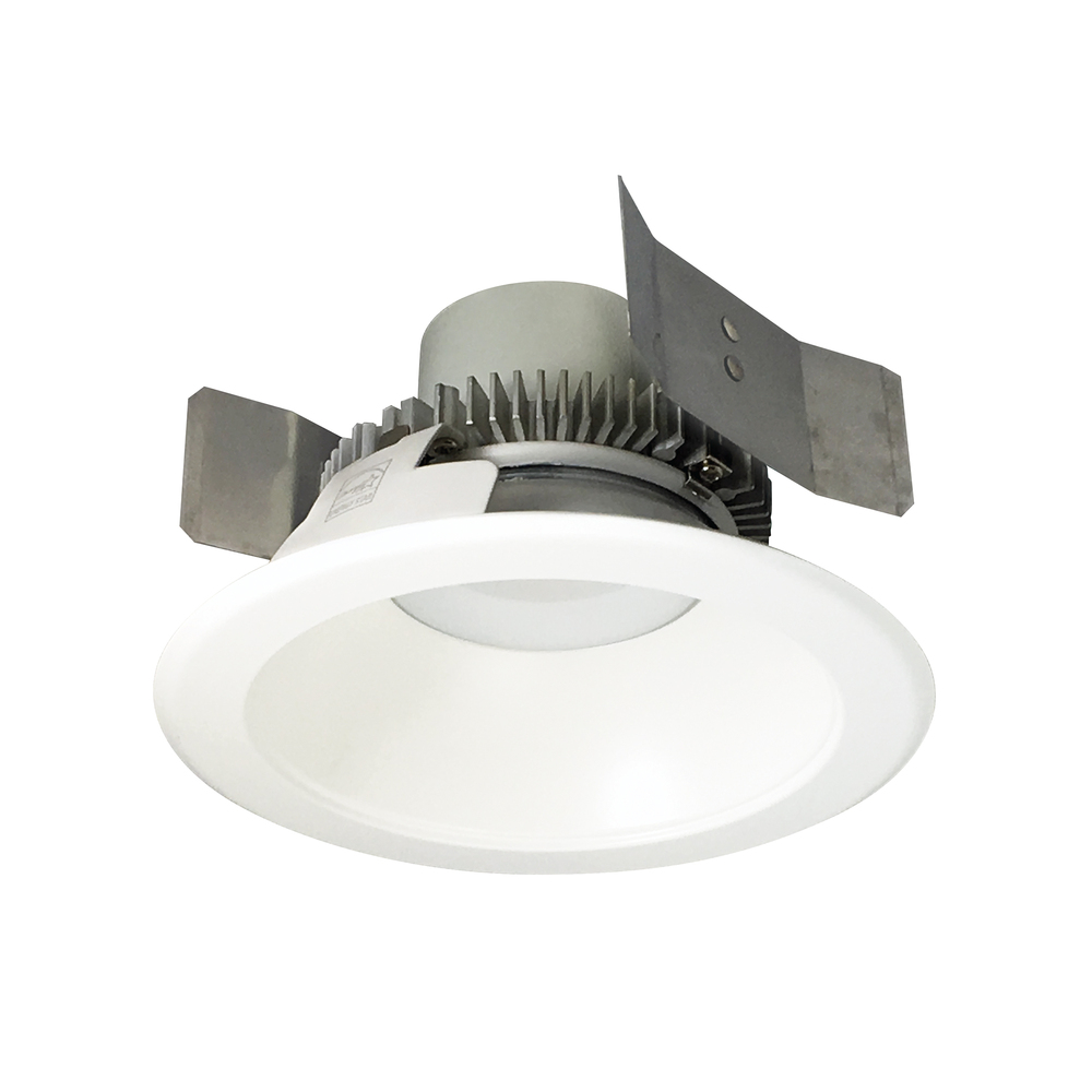 5" Cobalt Click Round Retrofit Reflector, 1000lm / 12W, 3500K, Matte Powder White Reflector /