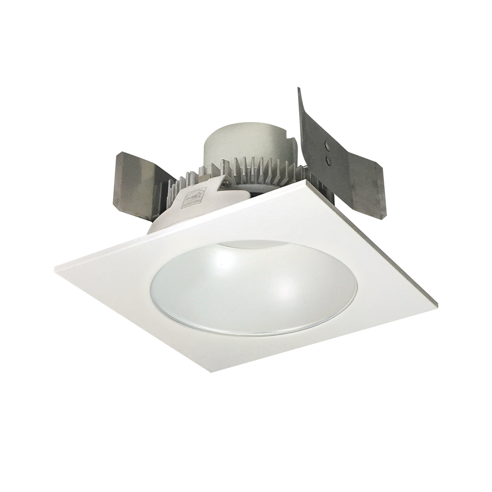 5" Cobalt Click Square Retrofit Reflector with Round Aperture, 750lm / 10W, 3000K, White