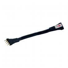 Nora NATL-202 - 2" Interconnection Cable for Standard & Side-Lit Tape Light, Black