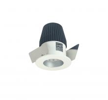 Nora NIO-1RNG27XHW - 1" Iolite LED NTF Round Reflector, 600lm, 2700K, Haze Reflector / White Flange