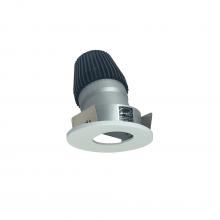 Nora NIOB-1RSL27XHZMPW - 1" Iolite LED BWF Round Adjustable Slot Aperture, 600lm, 2700K, Haze Slot Aperture / Matte