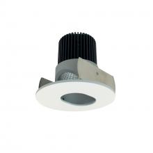 Nora NIOB-2RSL27XHZMPW/10 - 2" Iolite LED Round Adjustable Slot Aperture, 1000lm / 14W, 2700K, Haze Slot Aperture / Matte