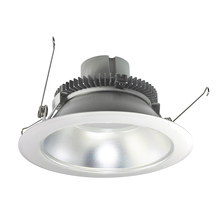 Nora NLCBC2-65127DW/ALE4 - 6" Cobalt Click Round Retrofit Reflector, 750lm / 10W, 2700K, Diffused Clear Reflector / White