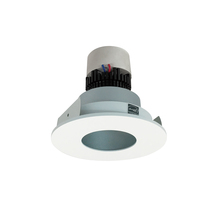 Nora NPR-4RPH27XHZMPW - 4" Pearl LED Round Pinhole Retrofit, 1000lm / 12W, 2700K, Haze Pinhole / Matte Powder White