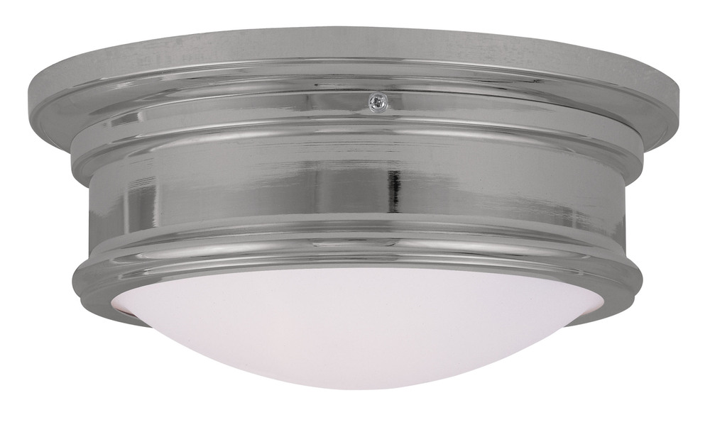 2 Light Polished Chrome Ceiling Mount
