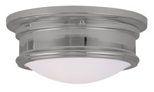 Livex Lighting 7341-05 - 2 Light Polished Chrome Ceiling Mount