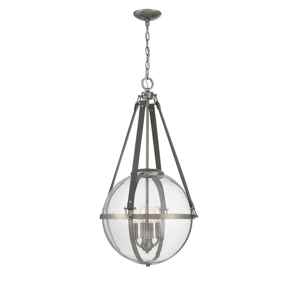 Bozeman 4-Light Pendant in Antique Nickel