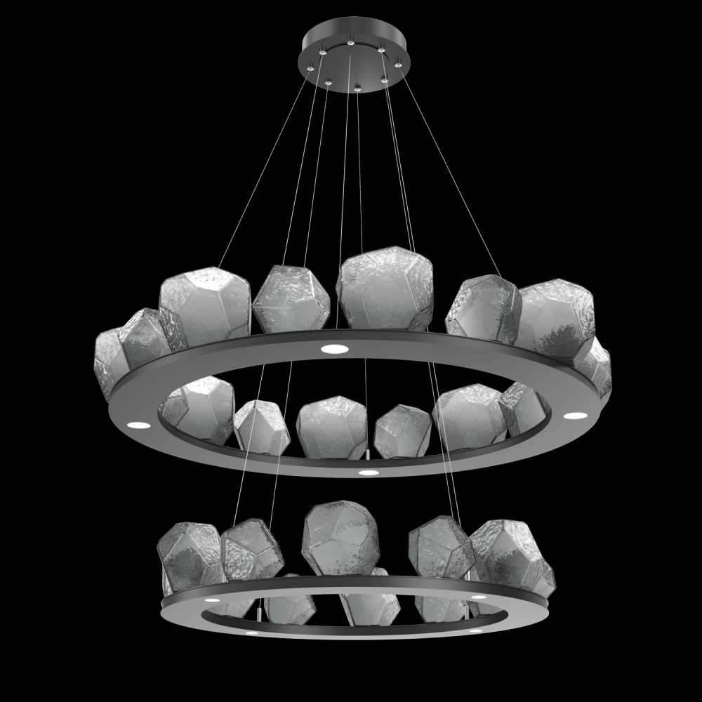 Gem Two-Tier Ring