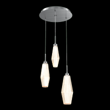 Hammerton CHB0049-03-GM-RA-C01-L3 - Aalto Round 3pc Multi-Pendant