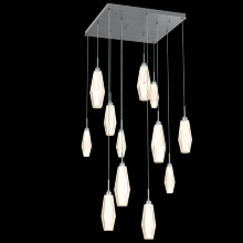 Hammerton CHB0049-12-GM-RA-C01-L3 - Aalto Square 12pc Multi-Pendant