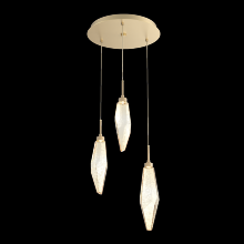 Hammerton CHB0050-03-GB-CA-C01-L1 - Rock Crystal Round 3pc Multi-Pendant