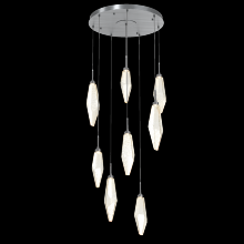 Hammerton CHB0050-08-GM-CA-C01-L3 - Rock Crystal Round 8pc Multi-Pendant