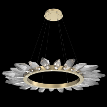 Hammerton CHB0050-56-GB-CS-CA1-L3 - Rock Crystal Radial Ring - 56