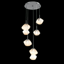Hammerton CHB0089-05-GM-A-C01-L1 - Mesa Round 5pc Multi-Pendant
