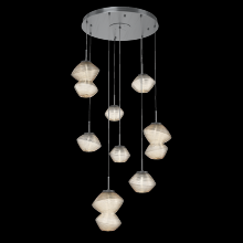 Hammerton CHB0089-08-GM-A-C01-L1 - Mesa Round 8pc Multi-Pendant