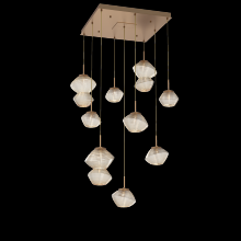 Hammerton CHB0089-09-NB-A-C01-L1 - Mesa Square 9pc Multi-Pendant