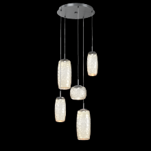 Hammerton CHB0091-05-GM-A-C01-L3 - Vessel Round 5pc Multi-Pendant