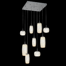 Hammerton CHB0091-09-GM-A-C01-L3 - Vessel Square 9pc Multi-Pendant