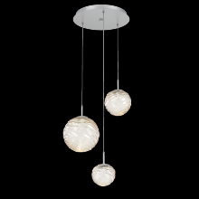 Hammerton CHB0092-03-CS-A-C01-L3 - Gaia Round 3pc Multi-Pendant