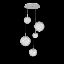Hammerton CHB0092-05-CS-C-C01-L3 - Gaia Round 5pc Multi-Pendant