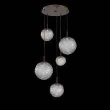 Hammerton CHB0092-05-FB-S-C01-L3 - Gaia Round 5pc Multi-Pendant