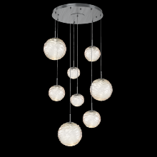 Hammerton CHB0092-08-GM-A-C01-L3 - Gaia Round 8pc Multi-Pendant