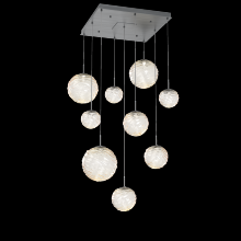 Hammerton CHB0092-09-GM-A-C01-L3 - Gaia Square 9pc Multi-Pendant