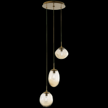 Hammerton CHB0065-05-GP-B-C01-E2 - Cosmos Round 5pc Multi-Pendant