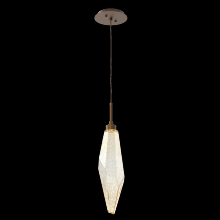 Hammerton LAB0050-19-FB-CA-C01-L1 - Rock Crystal Pendant - 19-Inch