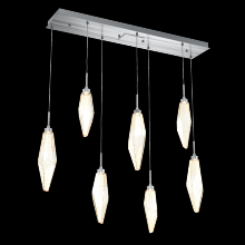Hammerton PLB0050-07-GM-CA-C01-L3 - Rock Crystal Linear 7pc Multi-Pendant