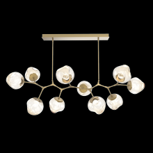 Hammerton PLB0086-BC-GB-FA-001-L1 - Luna 10pc Branch-Gilded Brass-Floret Inner