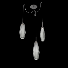 Hammerton SCB0049-03-GP-RS-C01-L3 - Aalto Round 3pc Swag Multi-Pendant