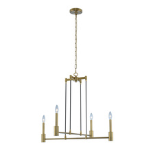 Kalco 509870WB - Kingston 4 Light Chandelier