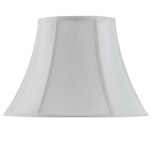 CAL Lighting SH-8104/14-WH - 10.5" Tall White Fabric Shade