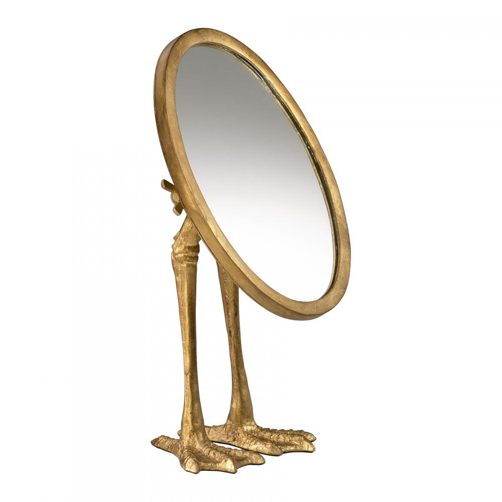 Duck Leg Mirror Gold