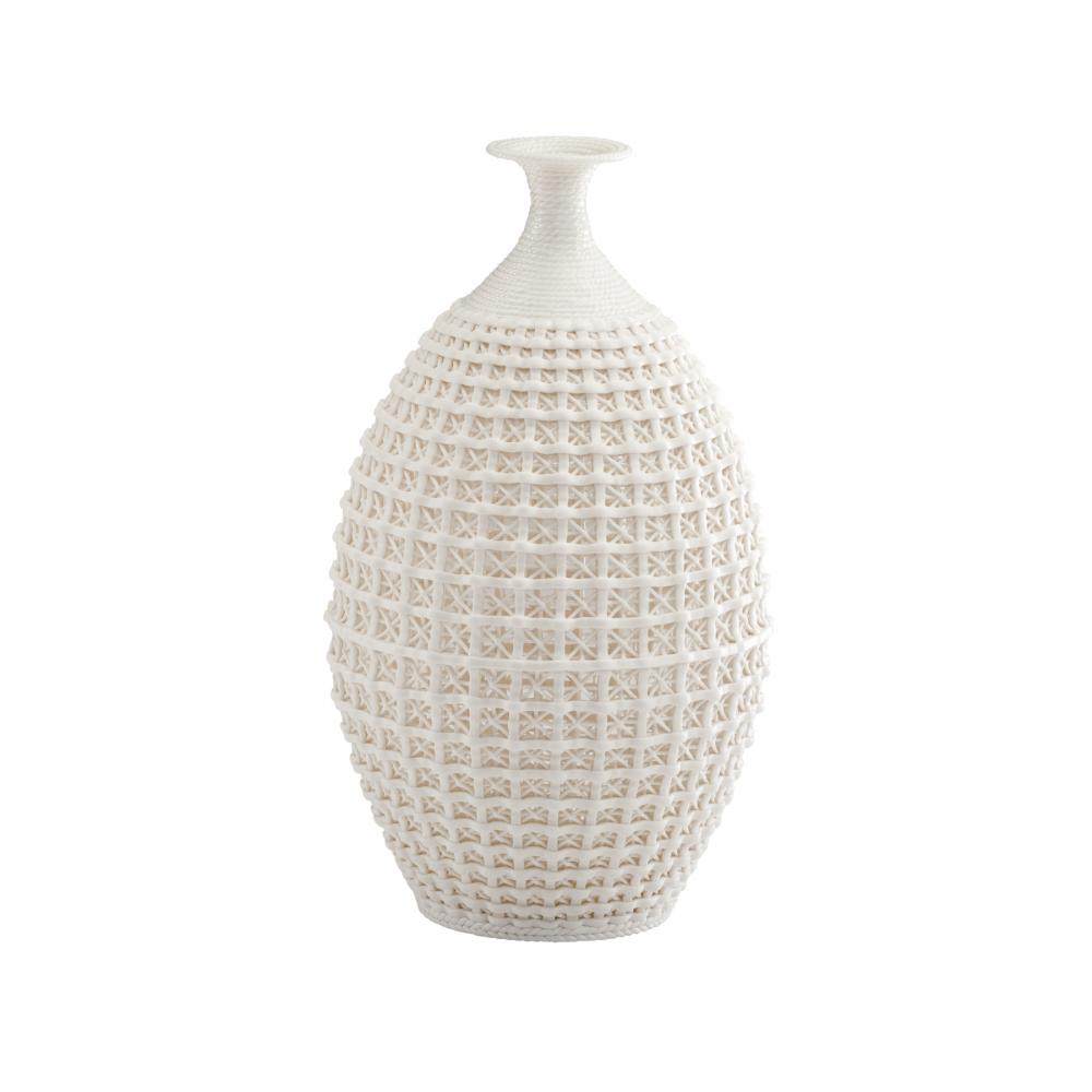 Diana Vase Matte White - Large