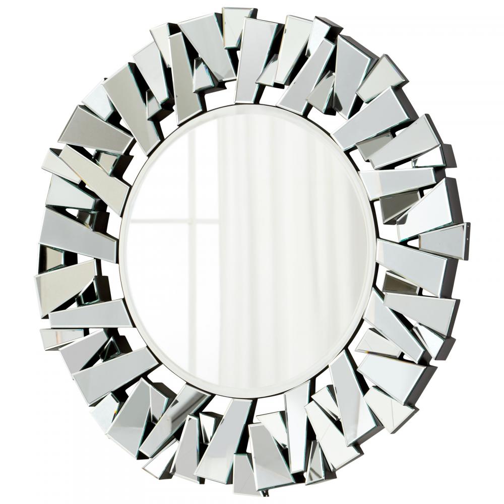 Circle Cityscape Mirror Clear