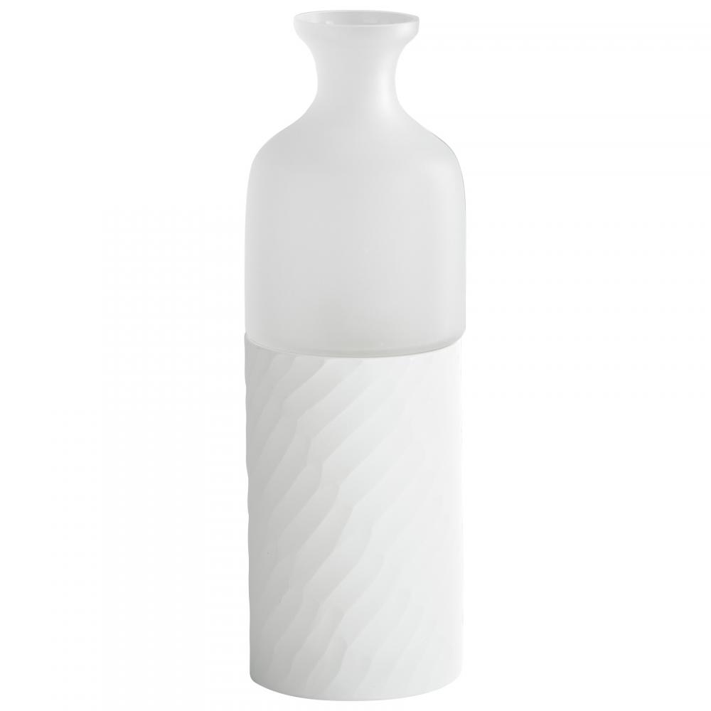 Sereno Vase Clear And White