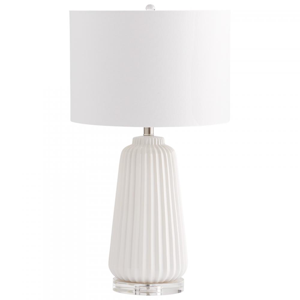 Delphine Table Lamp White