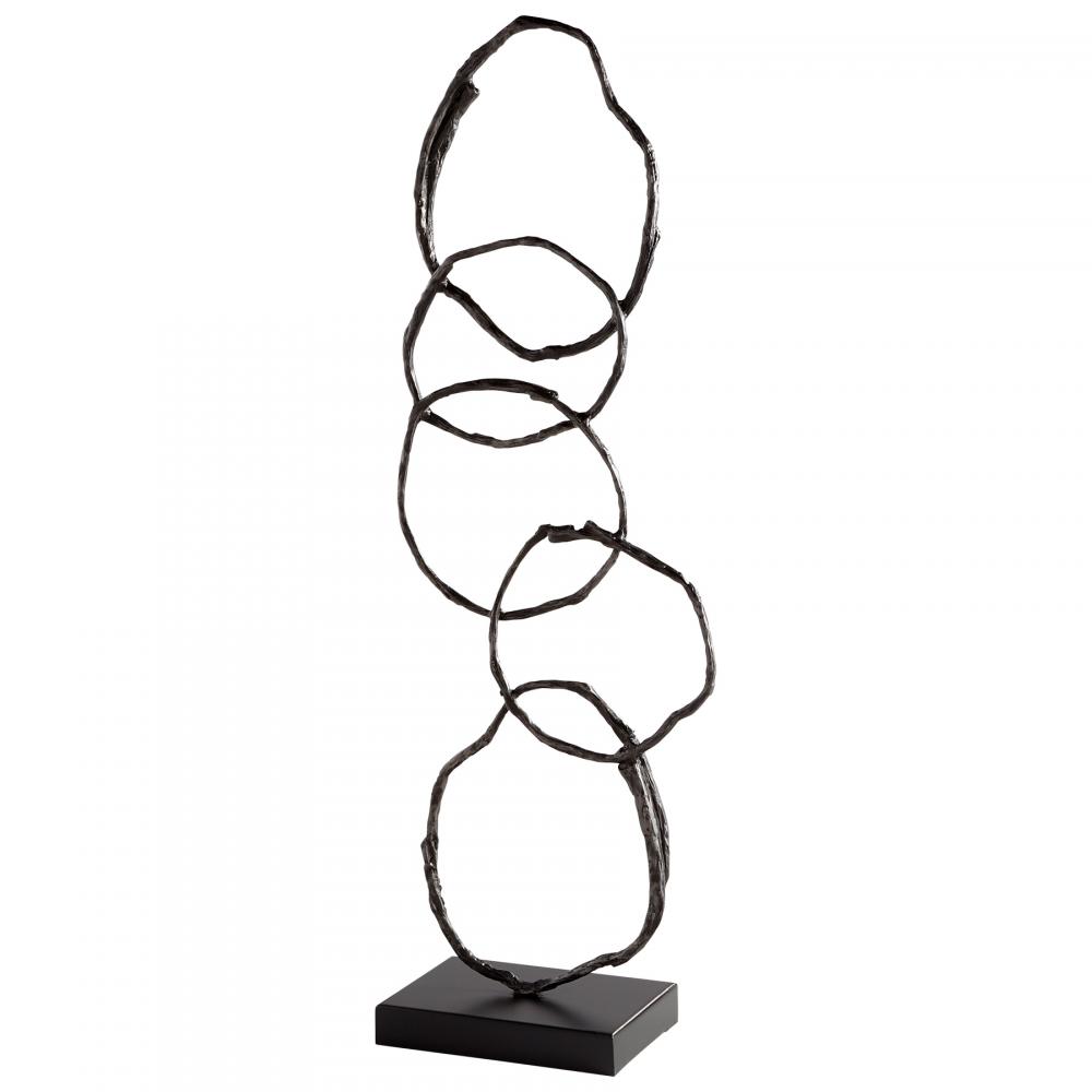 Inner Circles Sculpture Bronze
