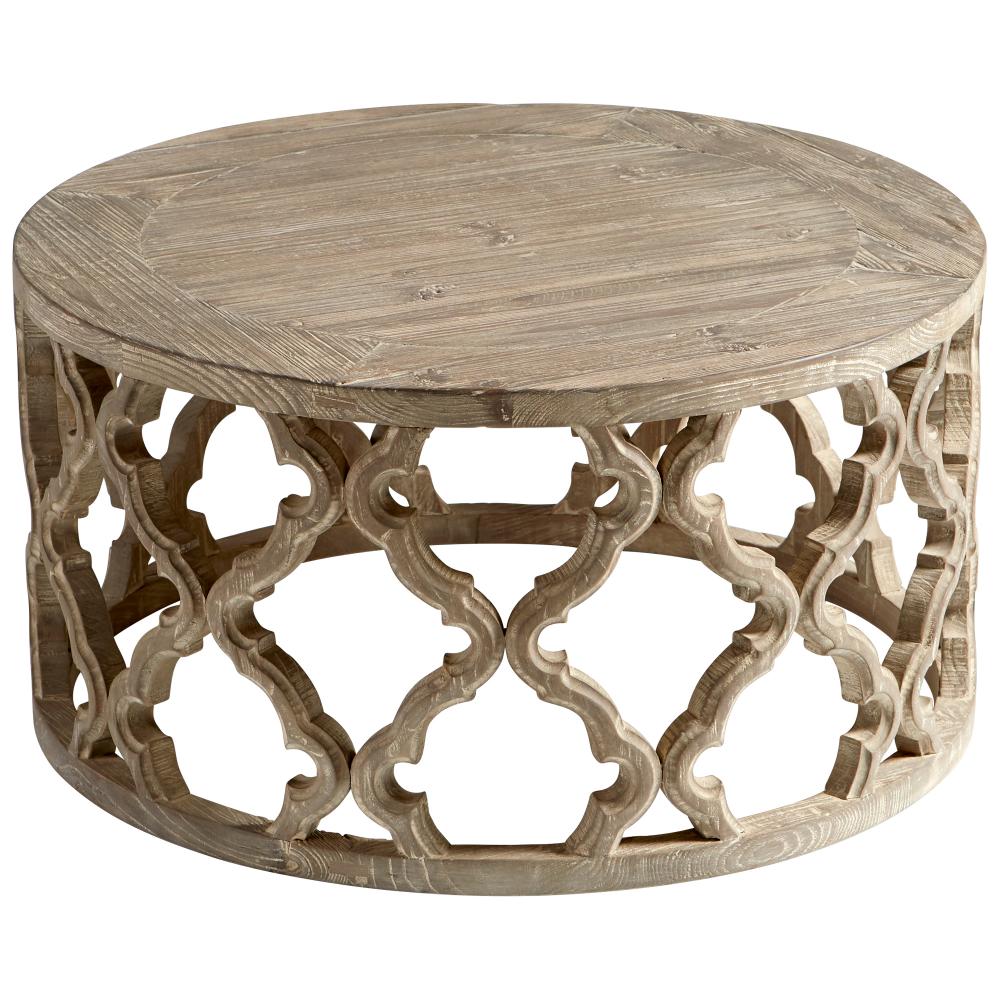 Sirah Cocktail Table Weathered Pine - Small