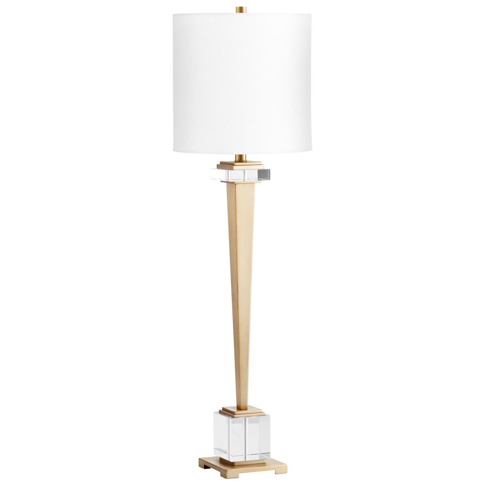 Statuette Table Lamp Designed by J Kent Martin Brass