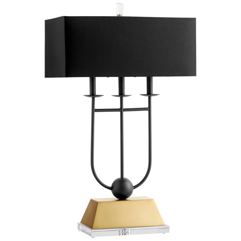 Euri Table Lamp Black And Gold