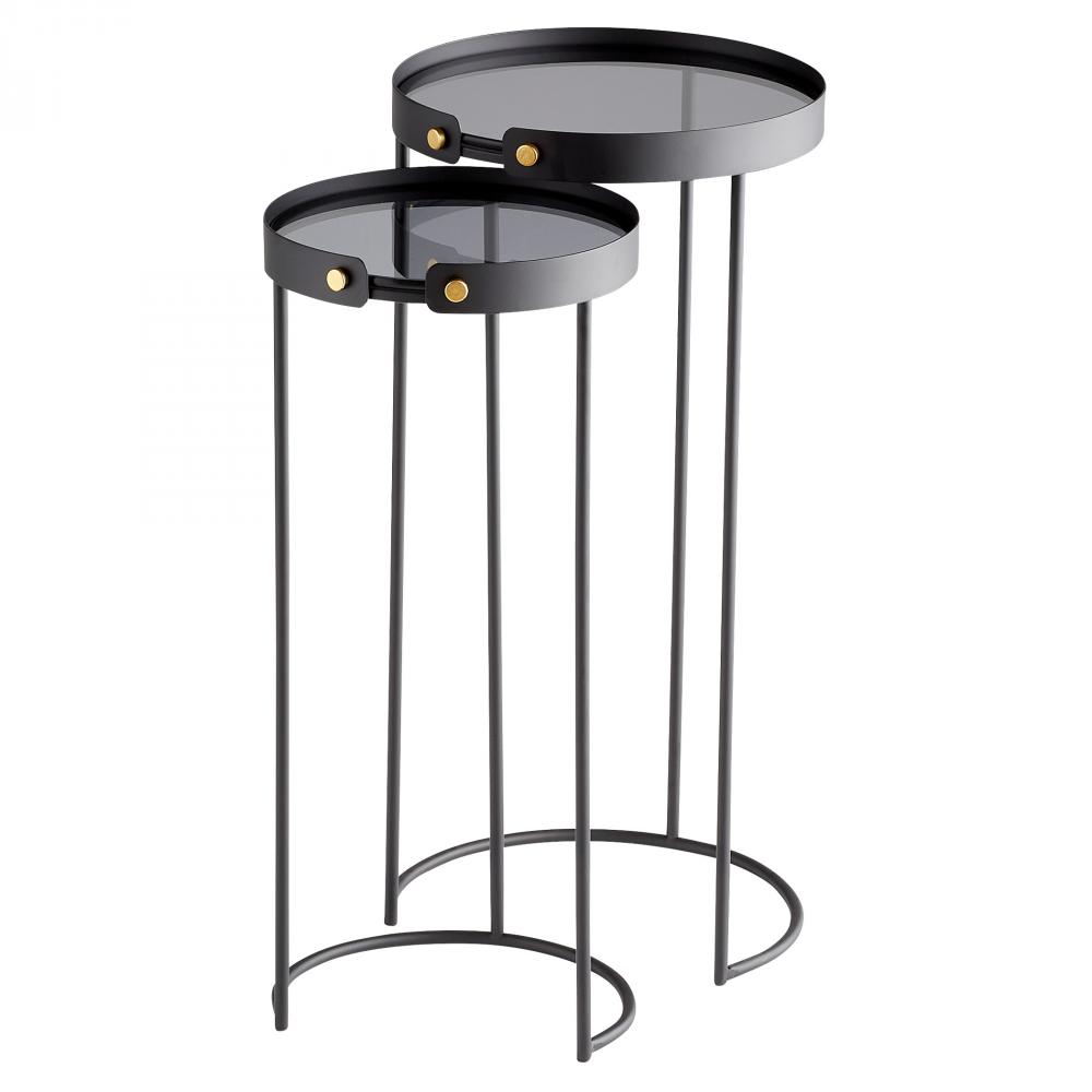 Tall Bow Tie Tables Graphite