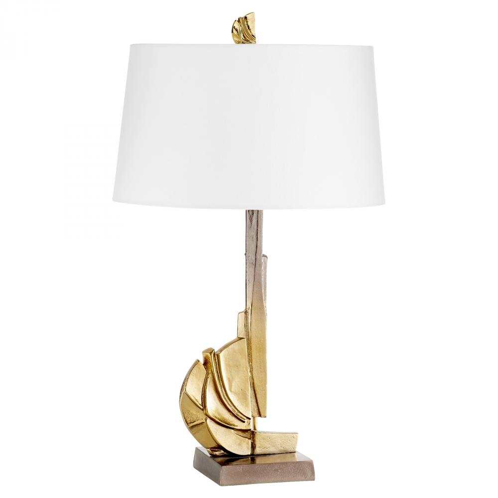 Crescendo Table Lamp Antique Brass