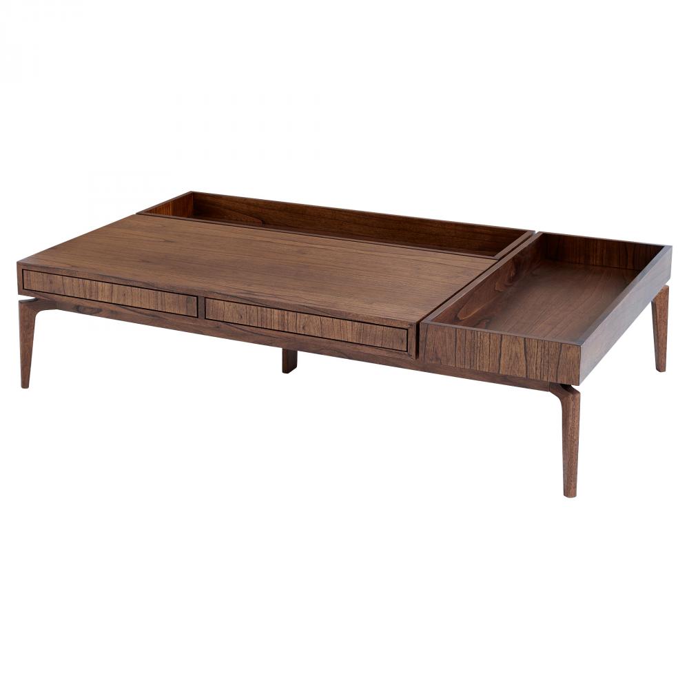 Match Cocktail Table Medium Brown