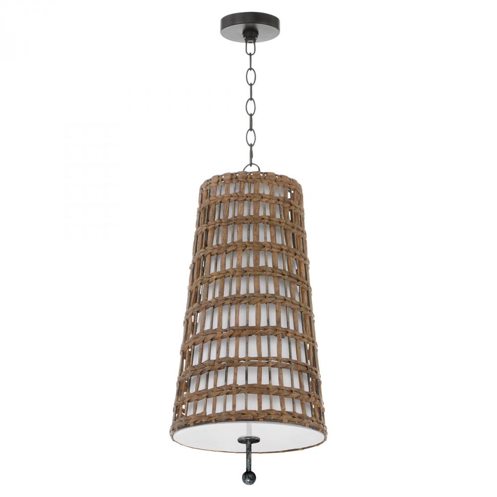 Mindoro Pendant Tobacco - Matte Black