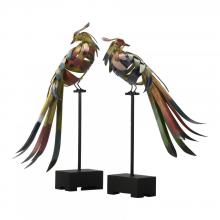 Cyan Designs 01229 - Multicolored Birds 2pcs.