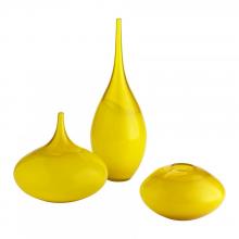 Cyan Designs 04058 - Moonbeam Vase Yellow - Large